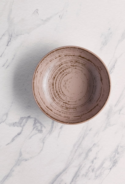 Ariane Vital Coupe 5 1/2" Tornado - Dessert Gray Porcelain Bowl - 8/Case (AVCARN429022014) - iFoodservice Online