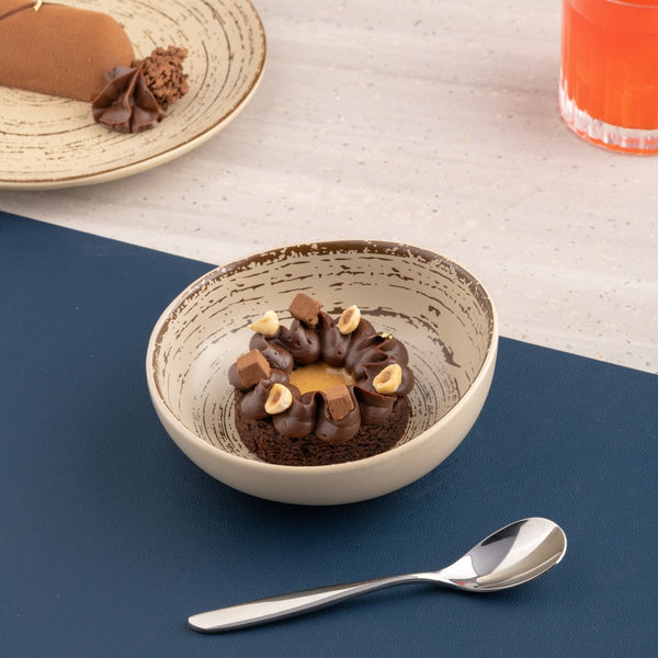 Ariane Vital Coupe 5 1/2" Tornado - Gray Porcelain Coupe Bowl - 8/Case (AVCARN428022014) - iFoodservice Online