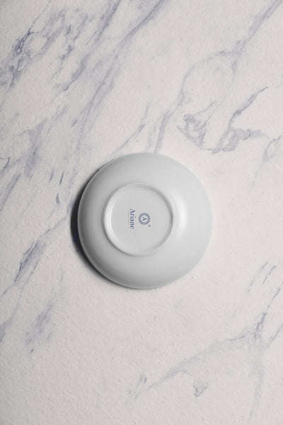 Ariane Vital Coupe 5 1/2" Tornado - White Matt Porcelain Coupe Bowl - 8/Case (AVCARN427022014) - iFoodservice Online