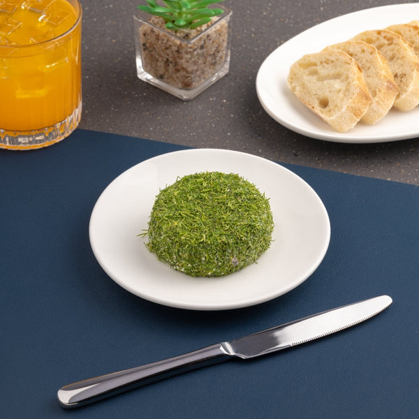 Ariane Vital Coupe 6" Vital Coupe - Warm White Porcelain Coupe Round Rimless Plate - 12/Case (AVCARN000011015) - iFoodservice Online