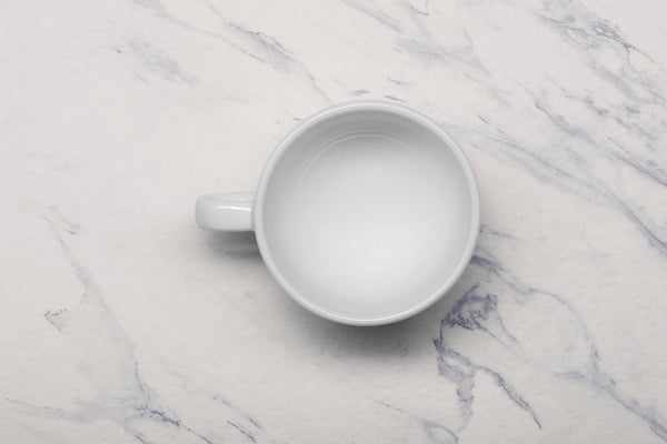 Ariane Vital Coupe 7 7/9 Oz Vital Coupe - Warm White Porcelain Coupe Tea Cup - 12/Case (AVCARN000044023) - iFoodservice Online