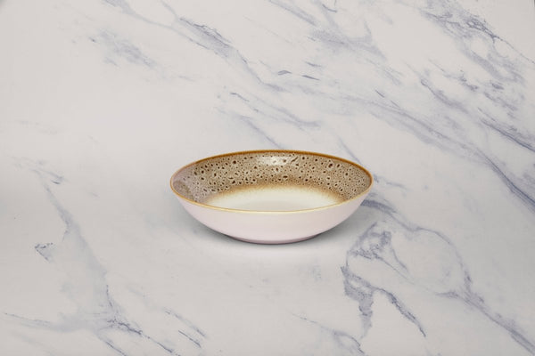 Ariane Vital Coupe 7" Jaguar White Porcelain Coupe Round Deep Plate - 6/Case (AVCARND51012018) - iFoodservice Online