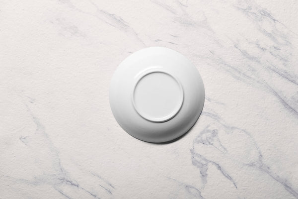 Ariane Vital Coupe 7" Jaguar White Porcelain Coupe Round Deep Plate - 6/Case (AVCARND51012018) - iFoodservice Online