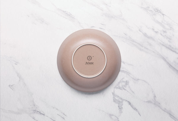 Ariane Vital Coupe 7" Tornado - Dessert Sage Porcelain Coupe Round Deep Plate - 6/Case (AVCARN429012018) - iFoodservice Online