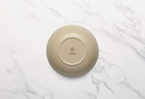 Ariane Vital Coupe 7" Tornado - White Porcelain Coupe Round Deep Plate - 6/Case (AVCARN428012018) - iFoodservice Online