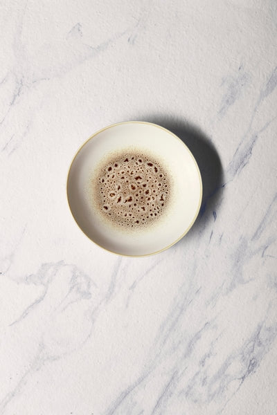 Ariane Vital Coupe 8 1/4" Jaguar White Porcelain Coupe Round Deep Plate - 6/Case (AVCARND52012001) - iFoodservice Online