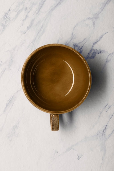 Ariane Vital Coupe 9 1/2 Oz Freckles Porcelain Coupe Tea Cup - 6/Case (AVCARND55044028) - iFoodservice Online