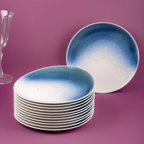 Ariane Vital Coupe 9 4/9" White Porcelain Elevated Plate - 12/Case (AVCARND65111024) - iFoodservice Online