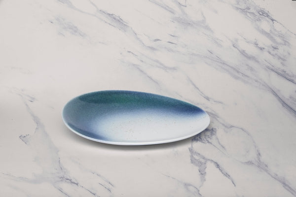 Ariane Vital Coupe 9 4/9" White Porcelain Elevated Plate - 12/Case (AVCARND65111024) - iFoodservice Online