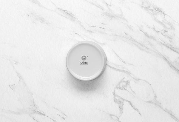 Ariane White 3 1/7" x 1 4/7" x 1 1/3” Miniature Porcelain Double Step Round Bowl - 18/Case (AMNARN000101008) - iFoodservice Online