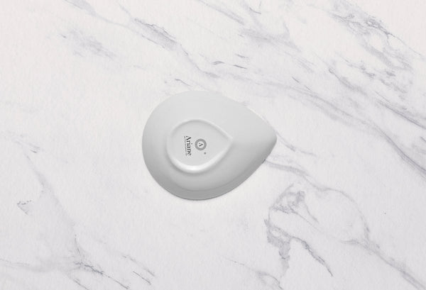 Ariane White 4" x 3 1/7" x 6/7” Miniature Porcelain Single Pointed Dish - 18/Case (AMNARN000101014) - iFoodservice Online