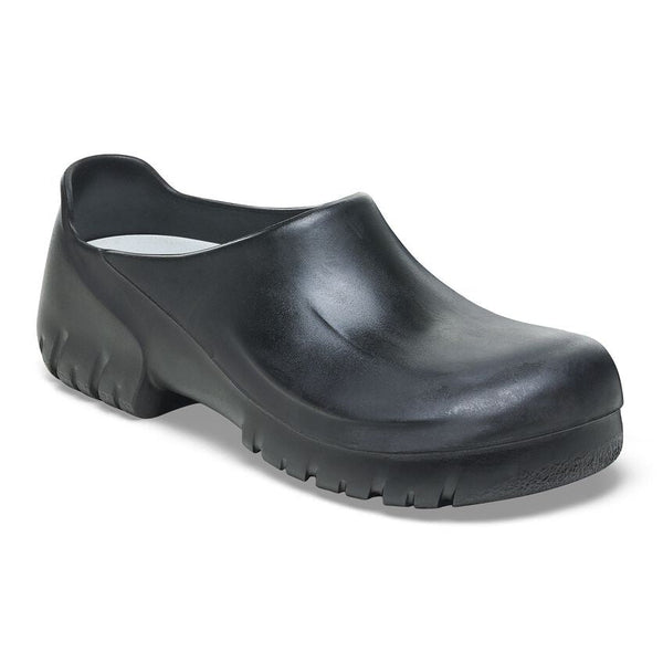 Birkenstock Shoes A640 Steel Toe Polyurethane in Black Color Regular Width , (20272) - iFoodservice Online