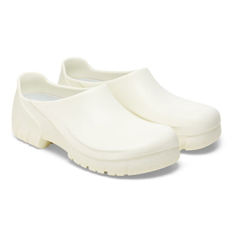 Birkenstock Shoes A640 Steel Toe Polyurethane in White Color Regular Width, (20292) - iFoodservice Online