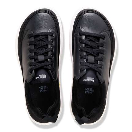 Birkenstock Shoes Melbourne Pro Leather in Black Regular Width, (1031995) - iFoodservice Online