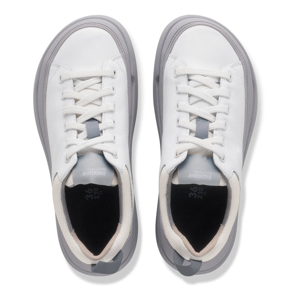 Birkenstock Shoes Melbourne Pro Leather in White Regular Width, (1032003) - iFoodservice Online