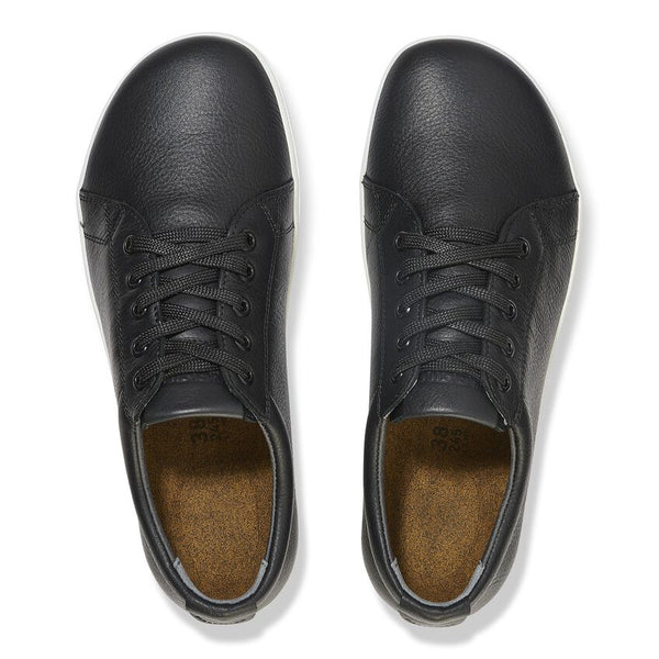 Birkenstock Shoes QO500 Leather in Black Color Regular Width, (1011 244) - iFoodservice Online