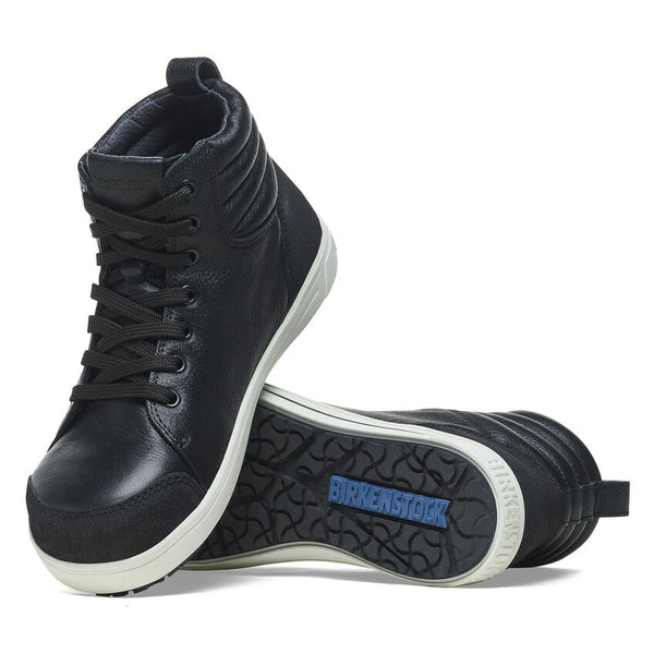 Birkenstock Shoes QS700 Steel Toe Leather in Black Color Regular Width, (1011 235) - iFoodservice Online