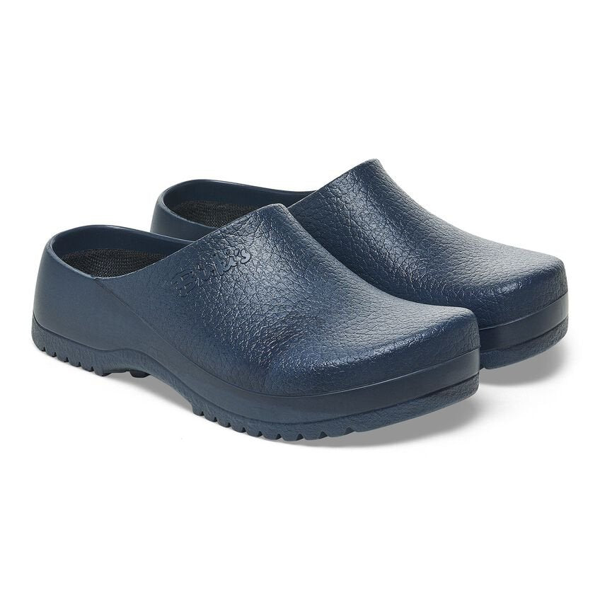 Birkenstock Shoes Super Birki Polyurethane in Blue Color, Regular Width (68071) - iFoodservice Online