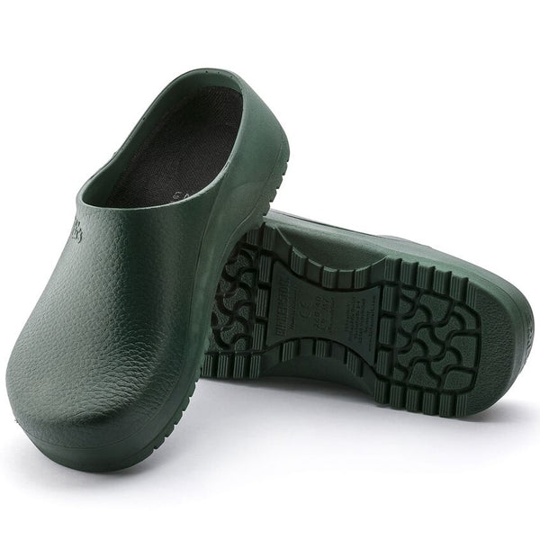 Birkenstock Shoes Super Birki Polyurethane in Green Color, Regular Width (68051) - iFoodservice Online