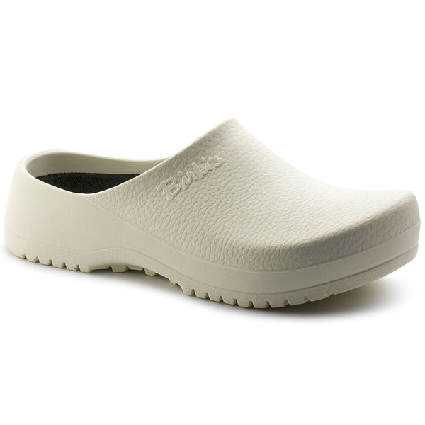 Birkenstock Shoes Super Birki Polyurethane in White Color, Regular Width (68021) - iFoodservice Online