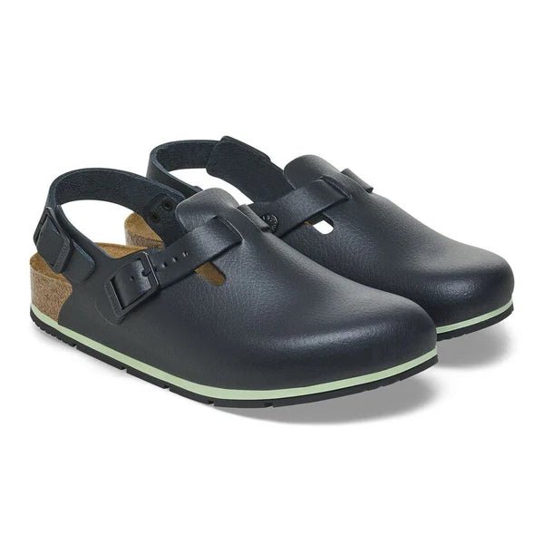 Birkenstock Shoes Tokio Pro Leather in Black Color, Narrow Width, (1026 231) - iFoodservice Online