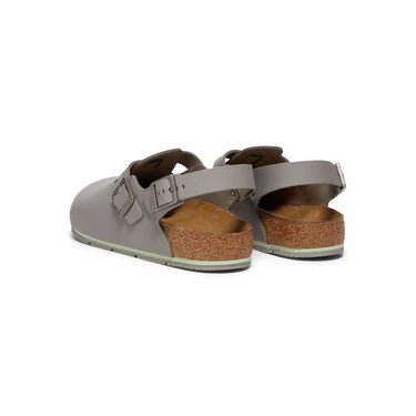 Birkenstock Shoes Tokio Pro Leather in Gray Regular Width, (1026 055) - iFoodservice Online