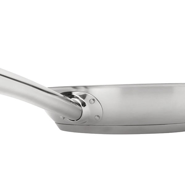 Browne Elements Fry Pan, 14x2.4"/35.6x6.1cm,Stainless Steel (5734054) - iFoodservice Online