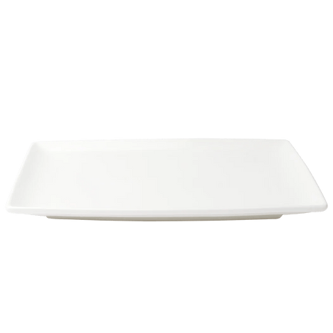 Browne Foundation Coupe Plate Rectangular, 31.3x20.3cm/ 12.25x8", Porcelain (5630188) - iFoodservice Online
