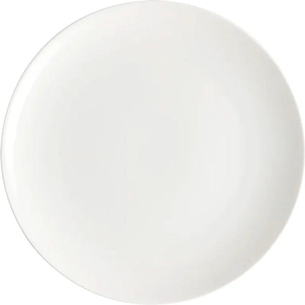 Browne Foundation Coupe Plate Round, 25.4cm/10", Porcelain (5630166) - iFoodservice Online