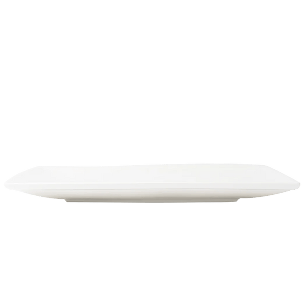 Browne Foundation Coupe Plate Square, 26.2cm/10.25", Porcelain (5630191) - iFoodservice Online