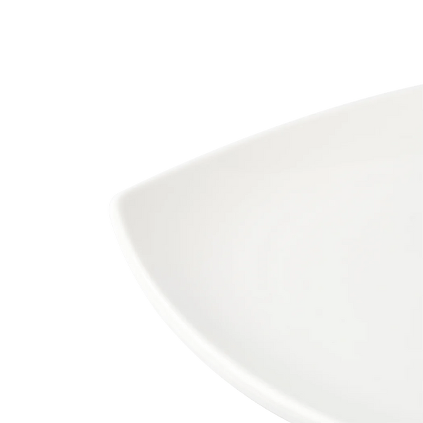 Browne Foundation Coupe Plate Square, 29.9cm/11.75", Porcelain (5630198) - iFoodservice Online