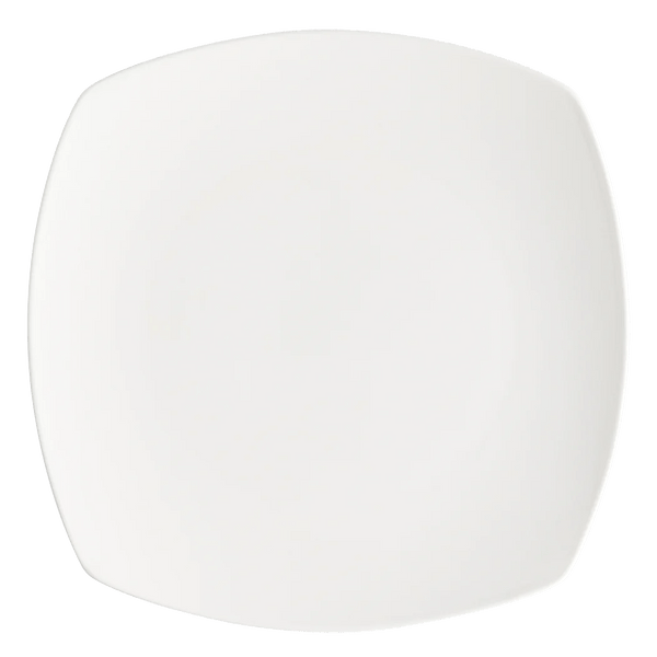 Browne Foundation Coupe Plate Square, 29.9cm/11.75", Porcelain (5630198) - iFoodservice Online