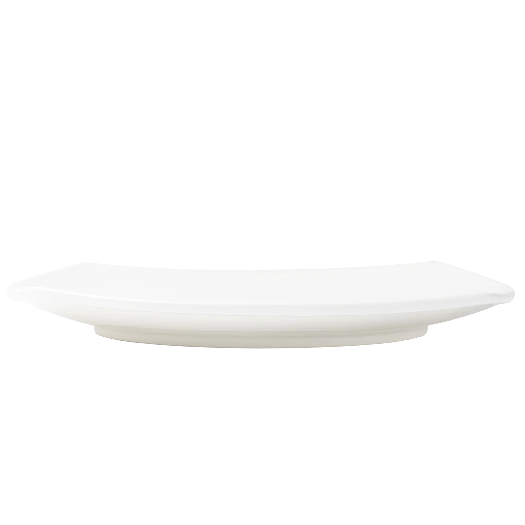 Browne Foundation Coupe Plate Square, 29.9cm/11.75", Porcelain (5630198) - iFoodservice Online