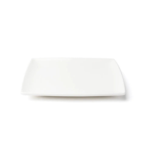 Browne Foundation Coupe Plate Square,20.5cm/8", Porcelain (5630190) - iFoodservice Online