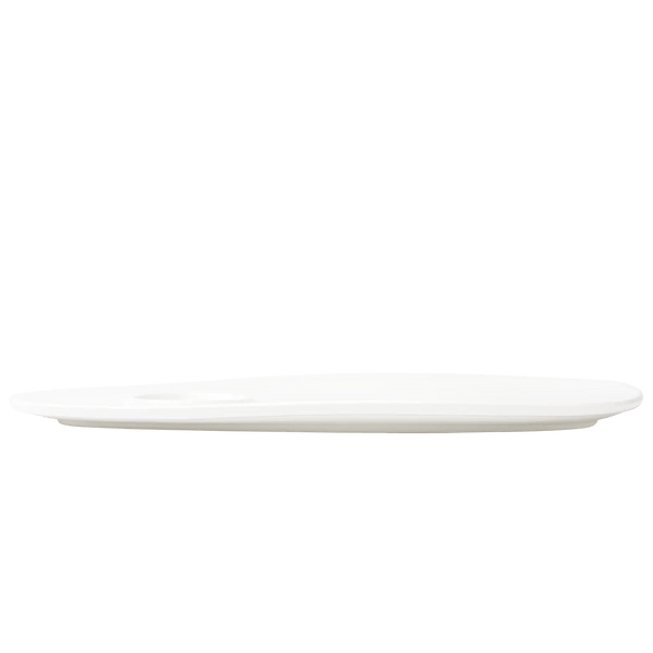 Browne Foundation Plate, Oval "33.7x19.2cm/13.25x7.5", Porcelain (5630170) - iFoodservice Online