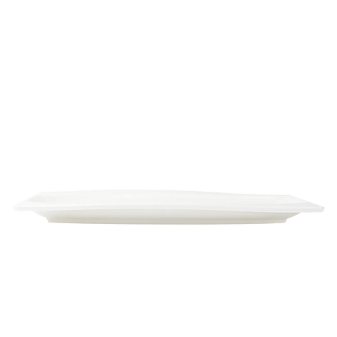Browne Foundation Plate, Rectangular, 32.6x23.6cm/12.75x9.5", Porcelain (5630186) - iFoodservice Online