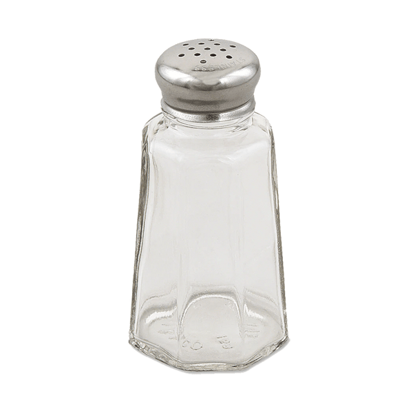 Browne Salt & Pepper Shaker, Mushroom Top, 2oz/59ml, 3.6x2"/9.1x5.1cm (Pack of 12)(571930) - iFoodservice Online