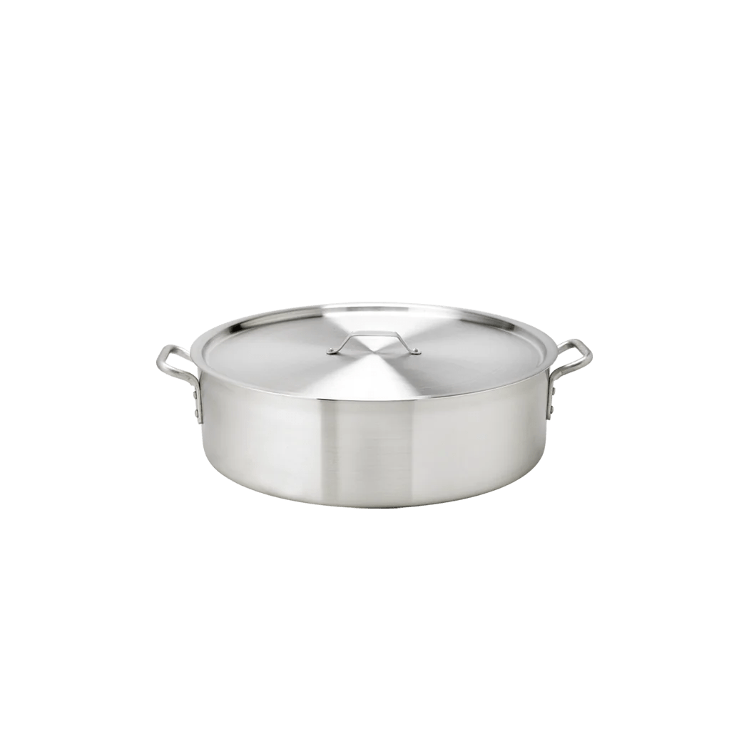 Browne Thermalloy Brazier, 18qt/17l, 15.4x5"/39.1x15cm, Standard Weight, Aluminum Nsf (5813418) - iFoodservice Online