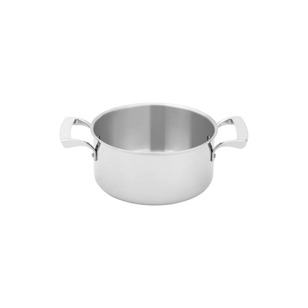 Browne Thermalloy Sauce Pot, Tri - Ply, 8"/20cm, 3qt/2.8l,Stainless Steel (5724223) - iFoodservice Online