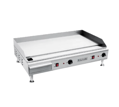 Eurodib 36" Countertop Electric Griddle with Thermostatic Controls SFE04910 240 - iFoodservice Online