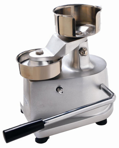 Eurodib Hamburger Press w/ Stainless 4" Mold & Built In Sheet Holder HF - 100 - iFoodservice Online