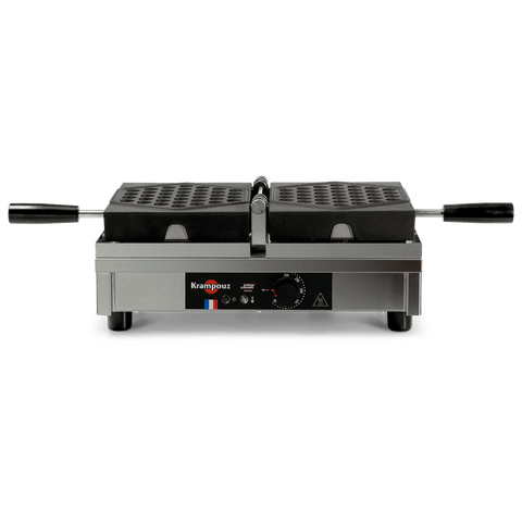 Eurodib Krampouz Bubble Waffle Machine 180 Degree Opening (WECDUATB) - iFoodservice Online