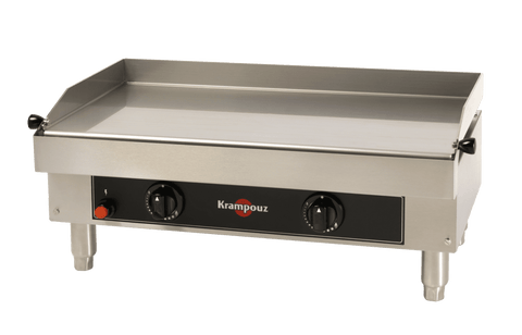 Eurodib Krampouz Planchas Gaz Grande Modele Gas Griddle (GGCIP2 AB) - iFoodservice Online