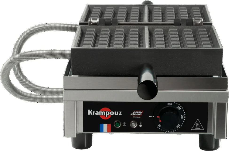 Eurodib Krampouz Waffle Maker 4x6 Br 180 Deg Cetlus (WECDBAAS) - iFoodservice Online