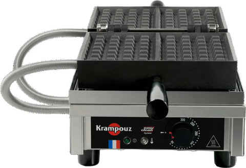 Eurodib Krampouz Waffle Maker 4x7 Liege 180deg Cetlus (WECDHAAT) - iFoodservice Online