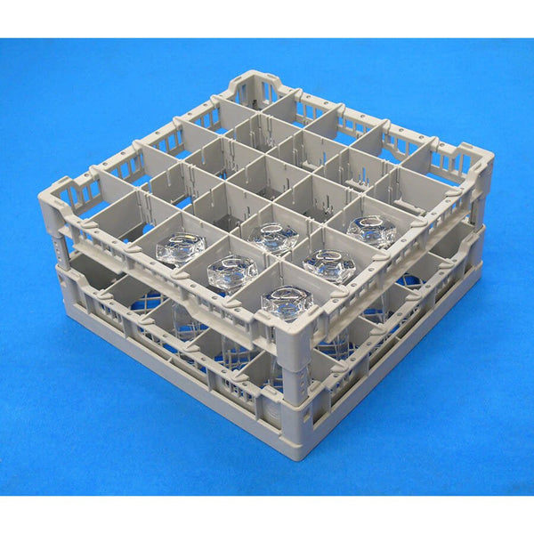 Eurodib Lamber 25 Compartment Glass Washer Rack, Gray (CC00127) - iFoodservice Online
