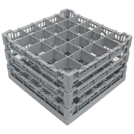 Eurodib Lamber 25 Compartment Glass Washer Rack, Gray (CC00128) - iFoodservice Online