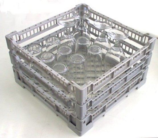 Eurodib Lamber Dishwasher Open Glass Rack (CC00130) - iFoodservice Online