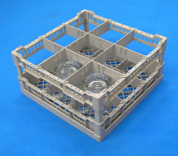 Eurodib Lamber Glass Rack 9 Compartment glasses Item (CC00121) - iFoodservice Online