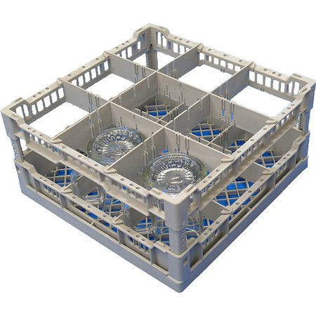 Eurodib Lamber Glass Rack 9 Compartment glasses Item (CC00121) - iFoodservice Online